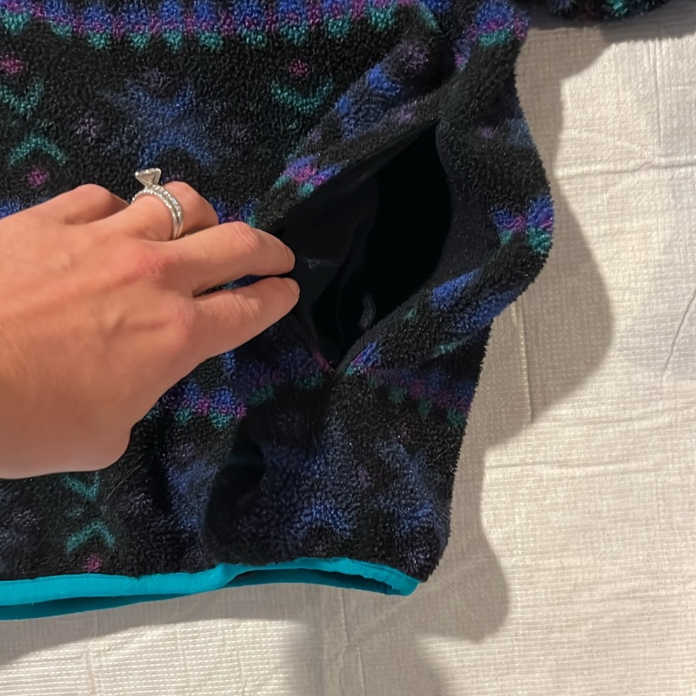 Vintage L.L.Bean Synchilla Fleece Pullover - Picture 6 of 7